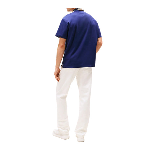 T-shirt Uomo a tinta unita, in tessuto tecnico, con logo U.S. Sail GP Team